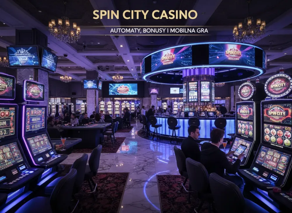 Spin City Casino - Automaty, Bonusy i Mobilna Gra